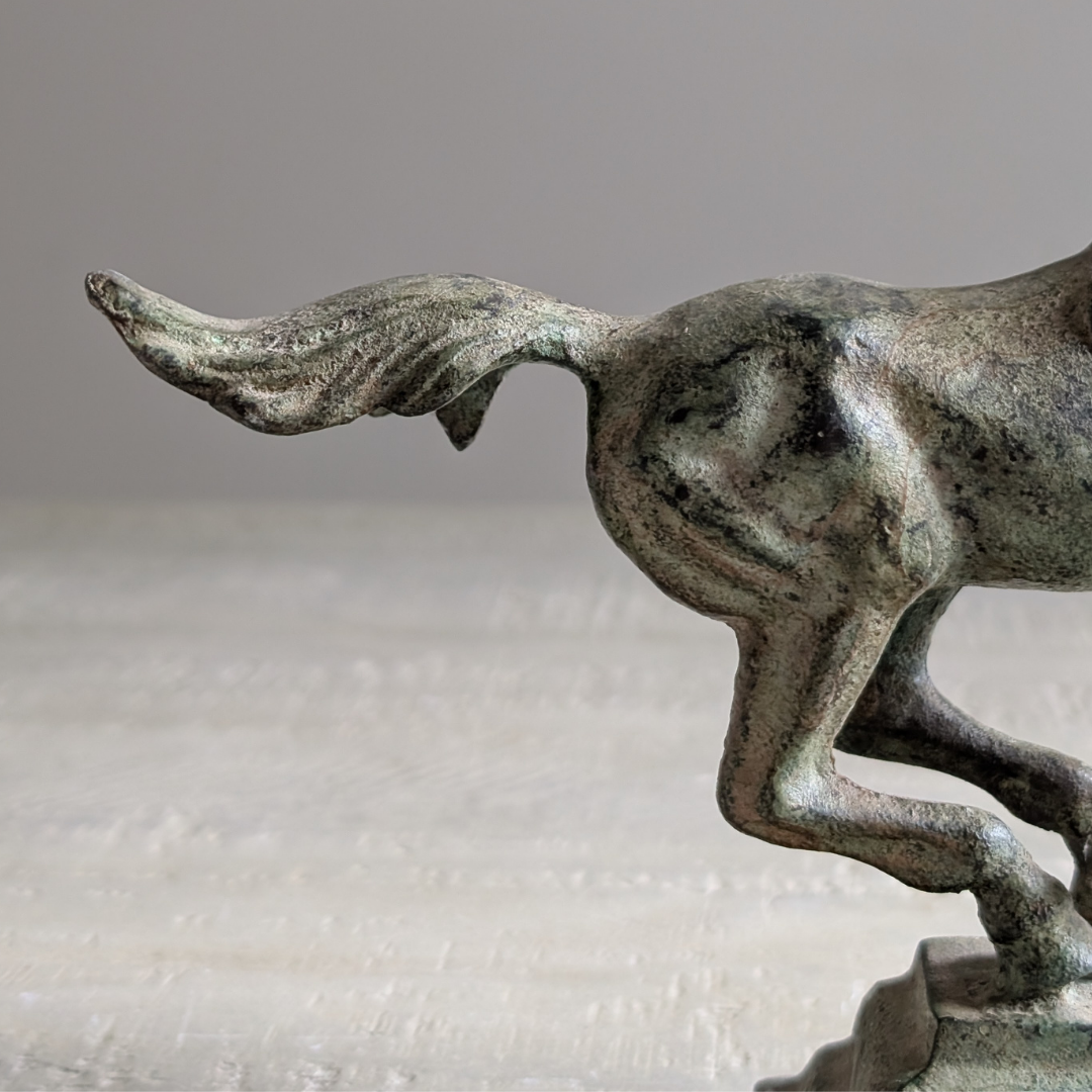 Galloping Bronze Horse Sculpture