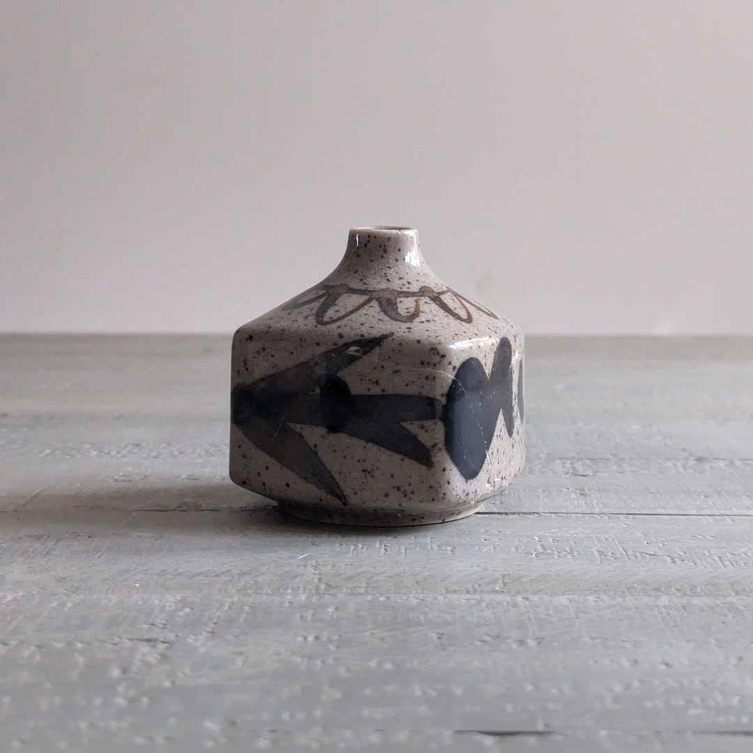 Painted Studio Pottery Bud Vase – Maker Home