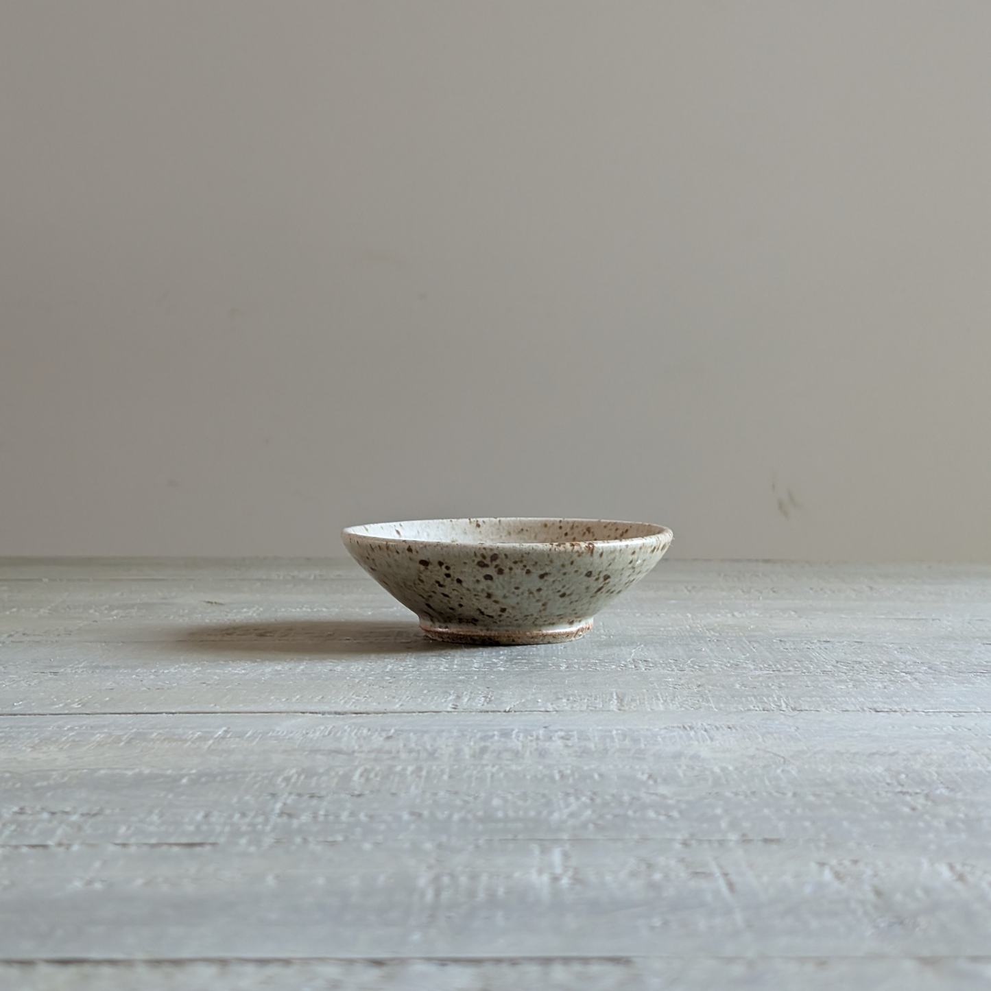 Studio Pottery Speckled Trinket Dish