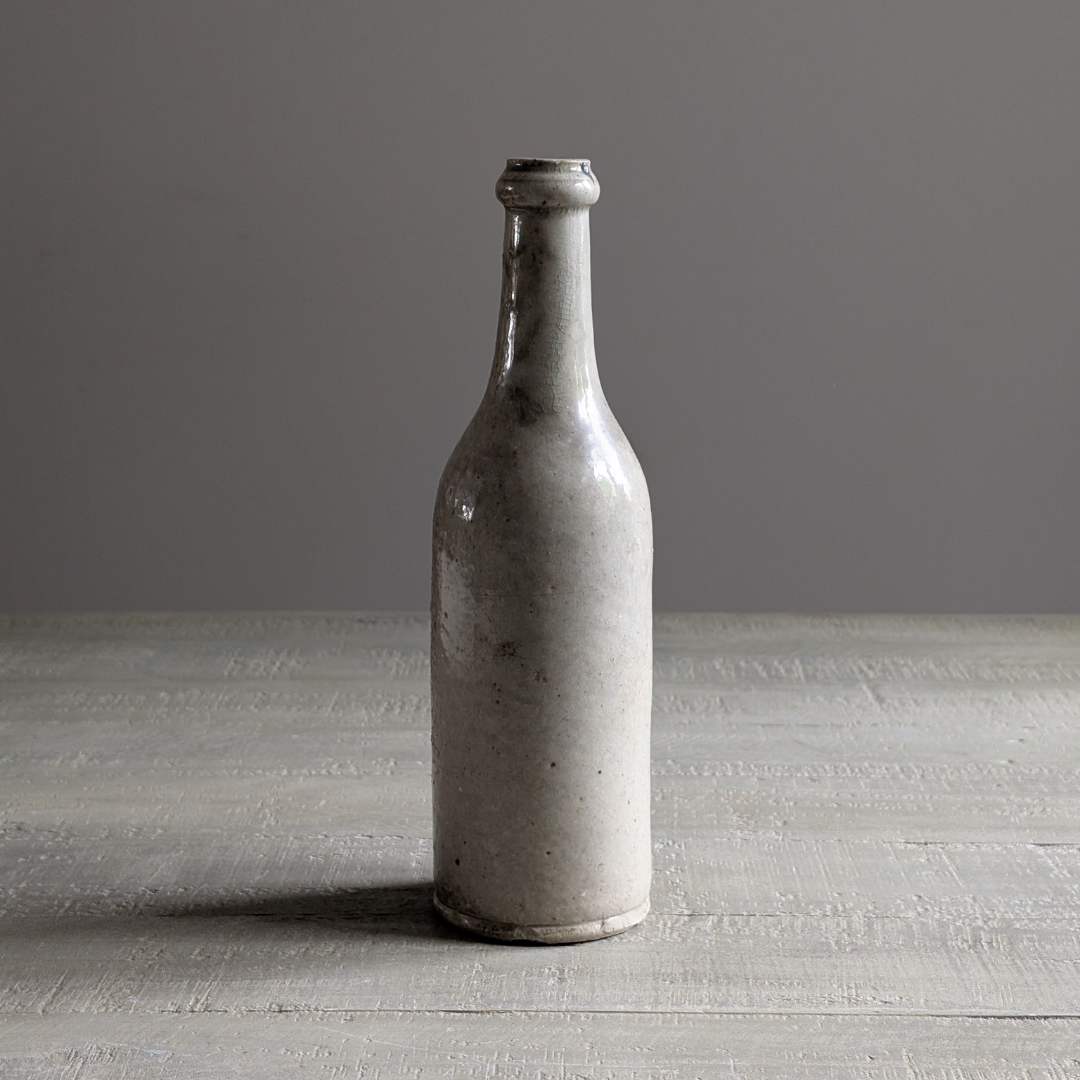 Vintage French Stoneware Bottle