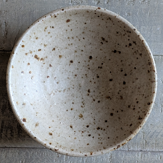 Studio Pottery Speckled Trinket Dish