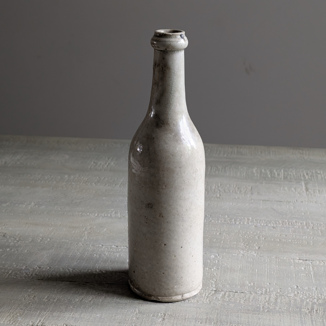 Vintage French Stoneware Bottle