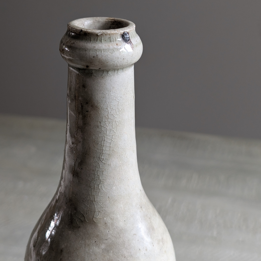 Vintage French Stoneware Bottle