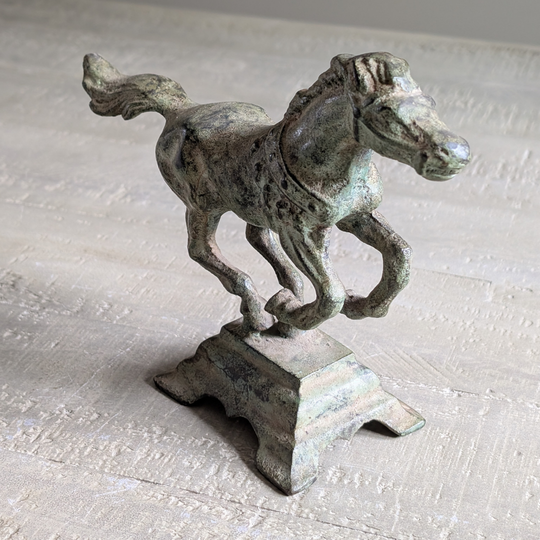 Galloping Bronze Horse Sculpture