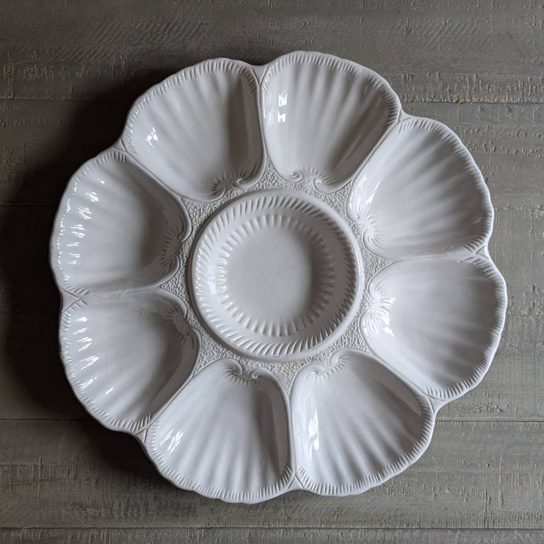 Large Italian Oyster Plate
