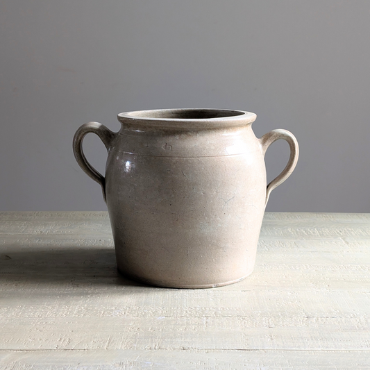 Large Loop Ear Confit Pot