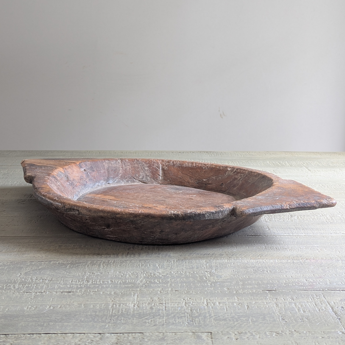 Dark Wooden Chapati Bowl