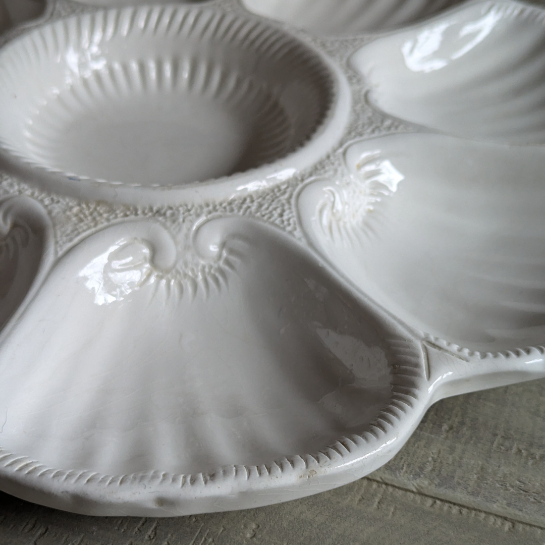 Large Italian Oyster Plate