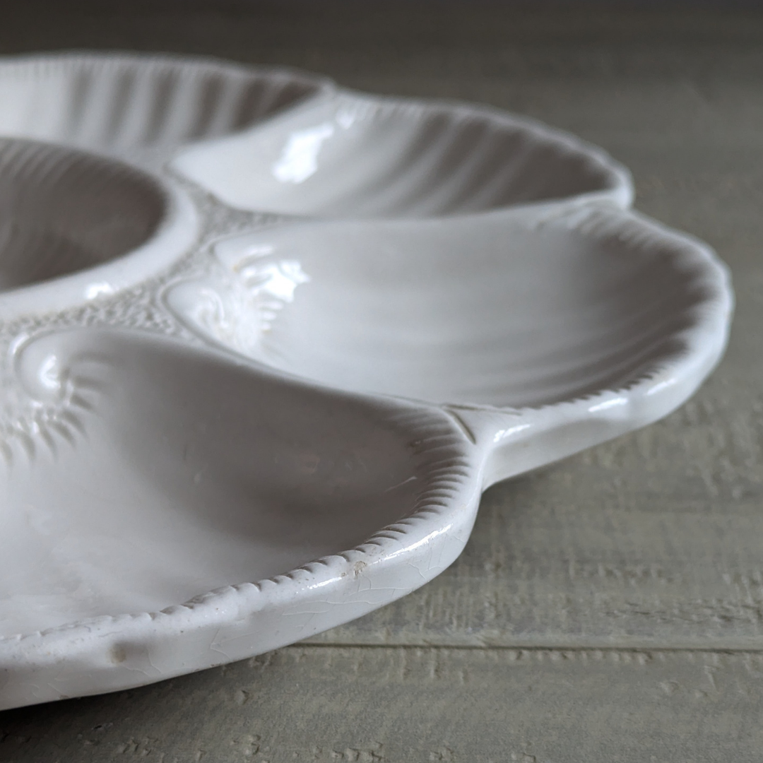 Large Italian Oyster Plate
