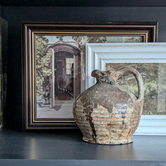 Short Grey French Jug