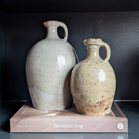Small Olive Glaze Jug