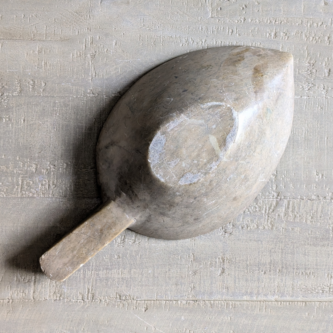 Carved Stone Ladle