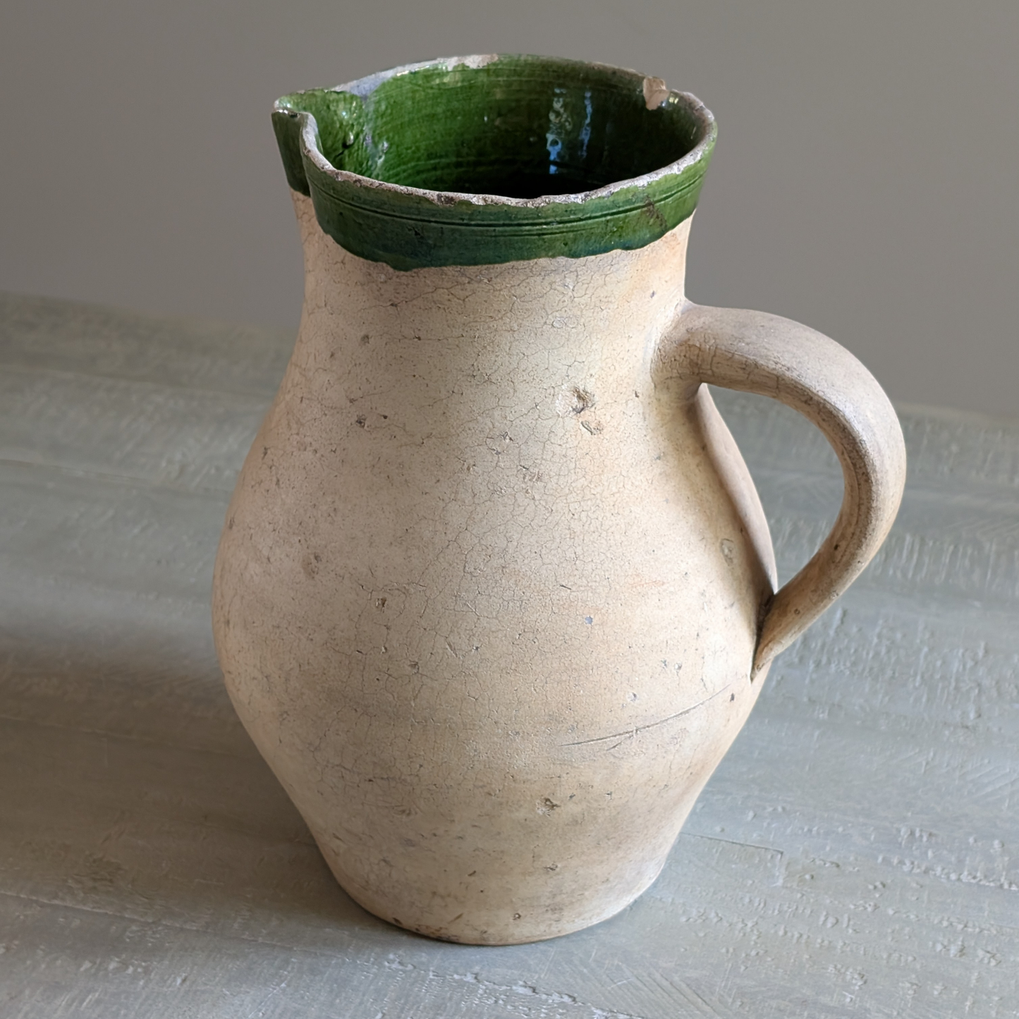 Green Glazed Cotswold Jug