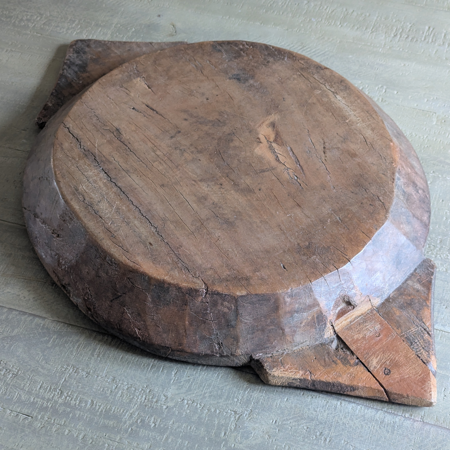 Dark Wooden Chapati Bowl