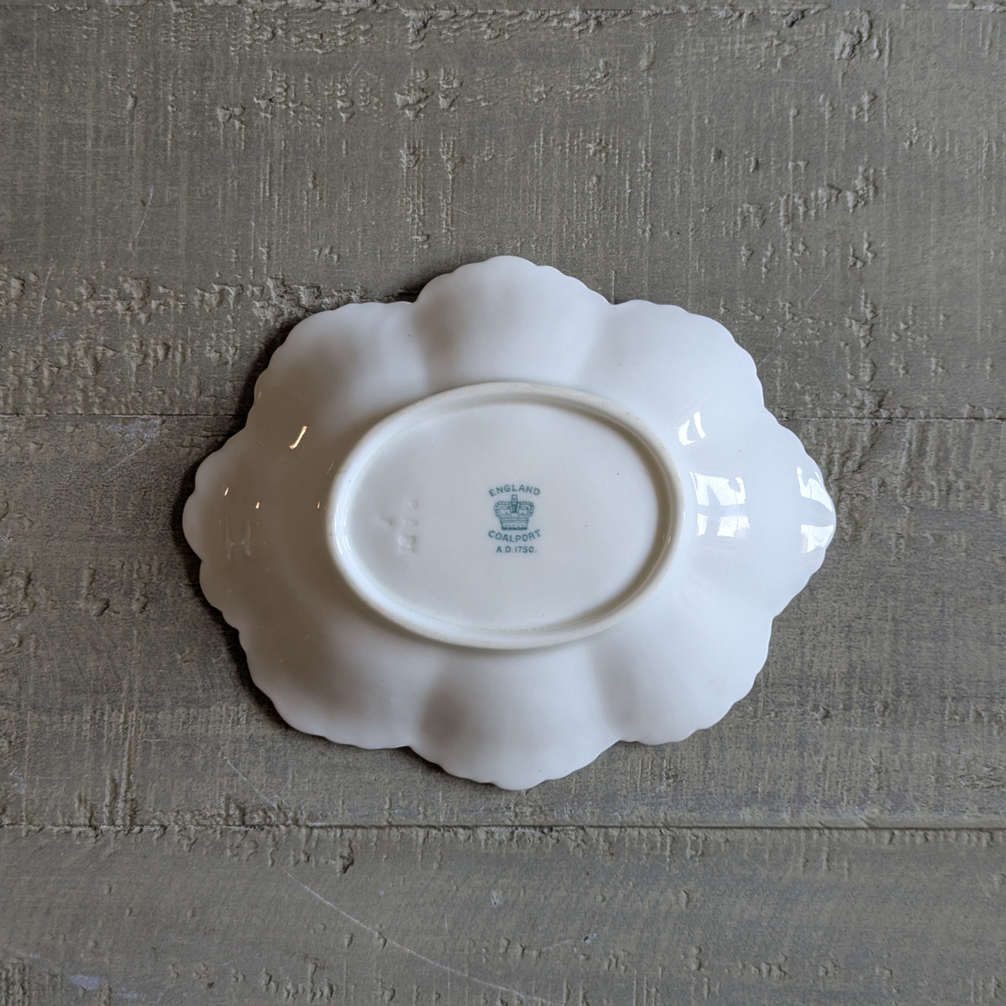Scalloped Coalport Trinket Dish
