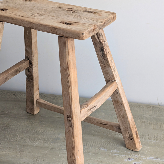 Large Reclaimed Milking Stool 3 (wobbly)