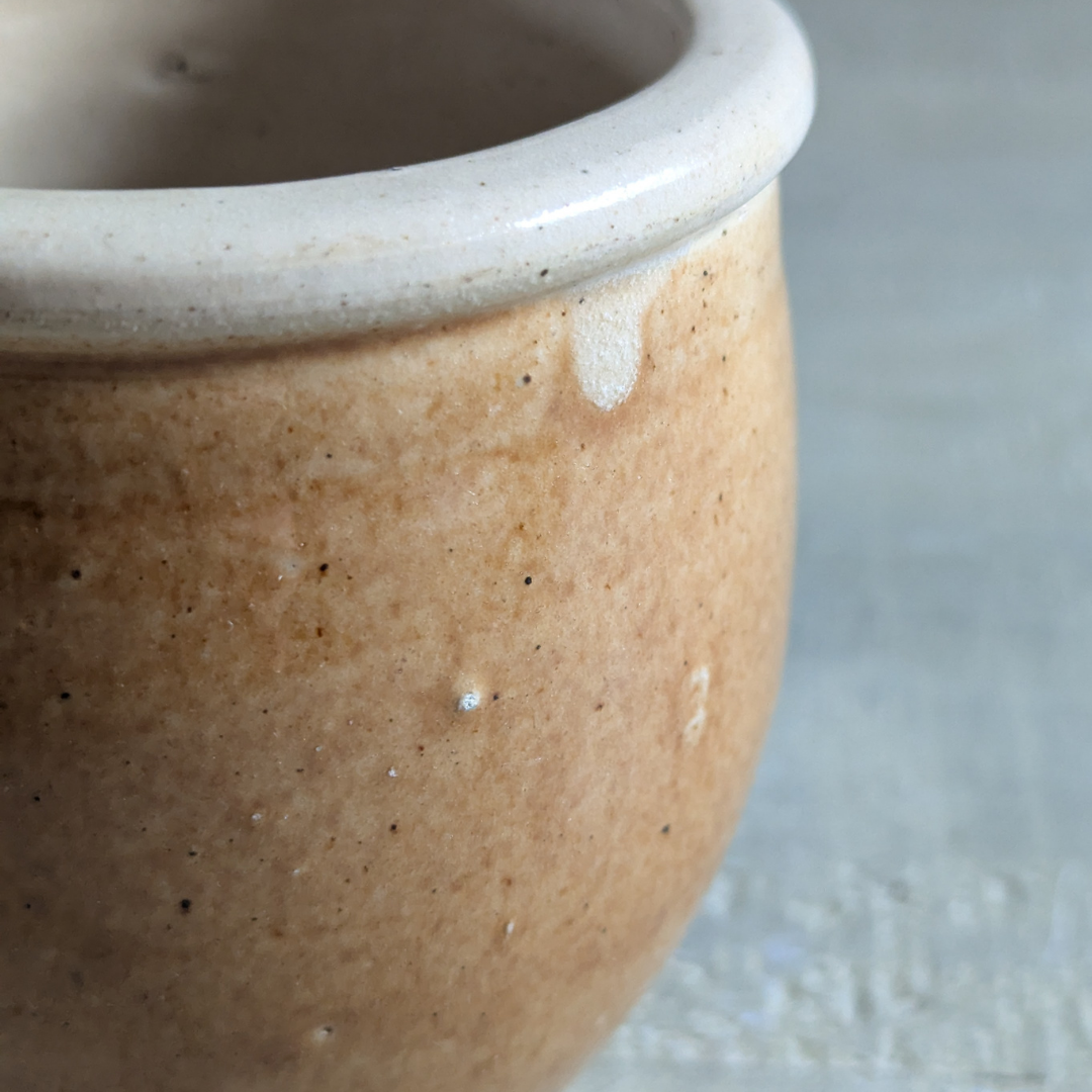 Honey Glaze Small Pot