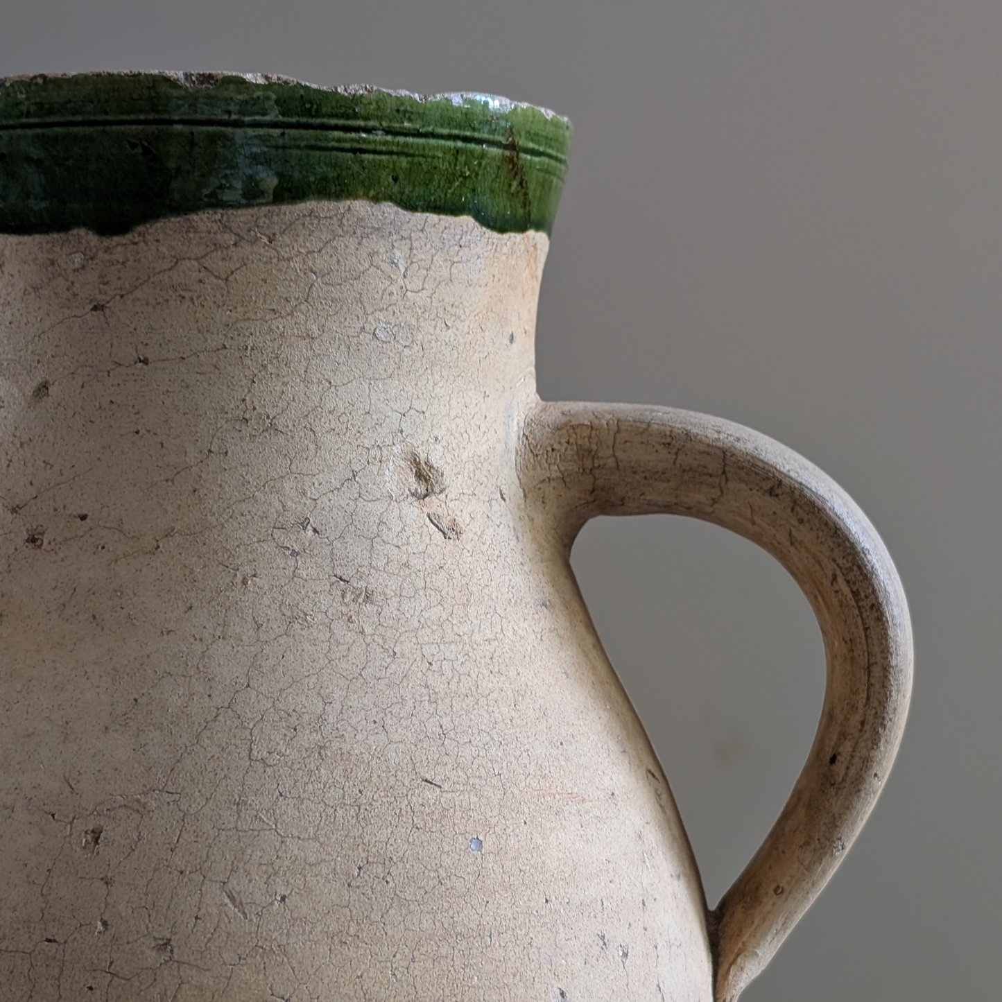 Green Glazed Cotswold Jug