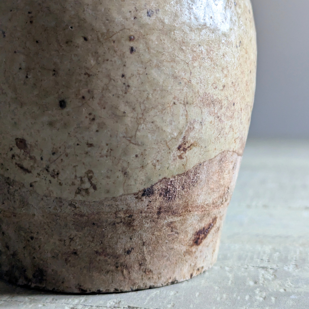 Small Olive Glaze Jug