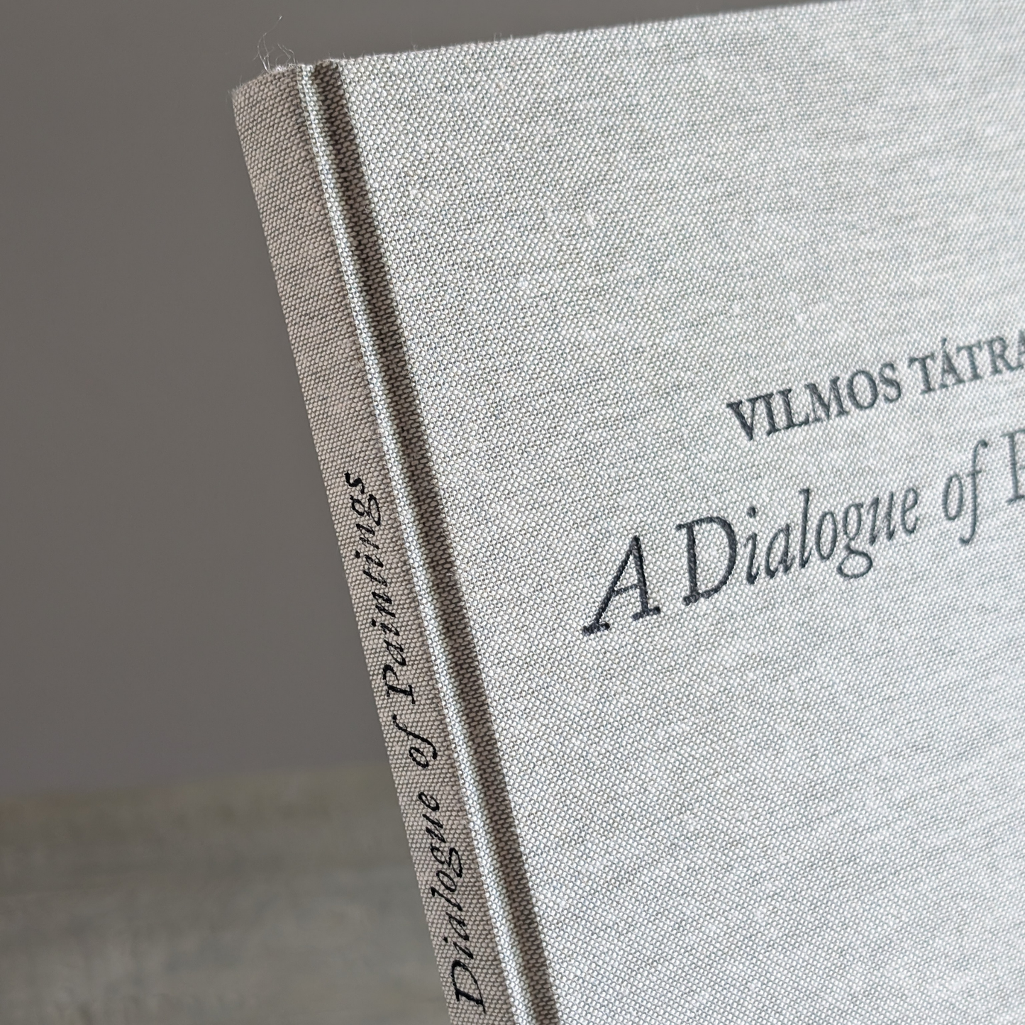A Dialogue of Paintings Book