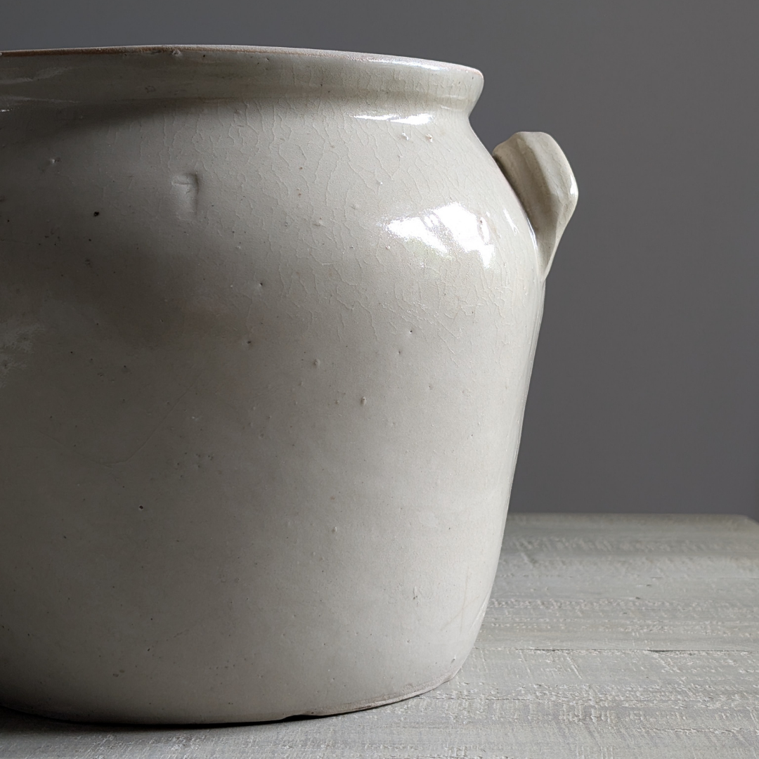 XL Off-White Confit Pot