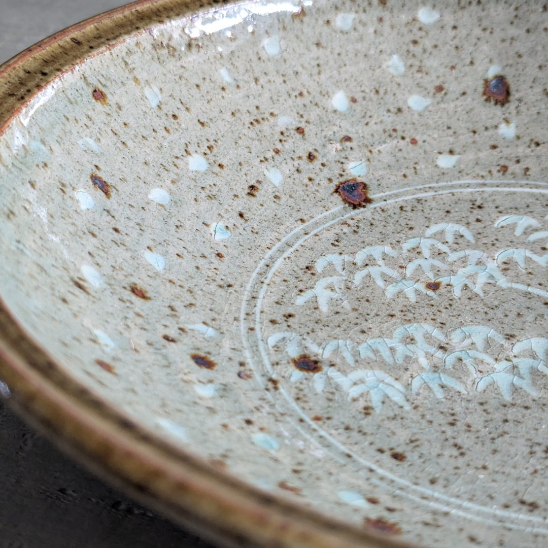 Studio Pottery Tree Bowl