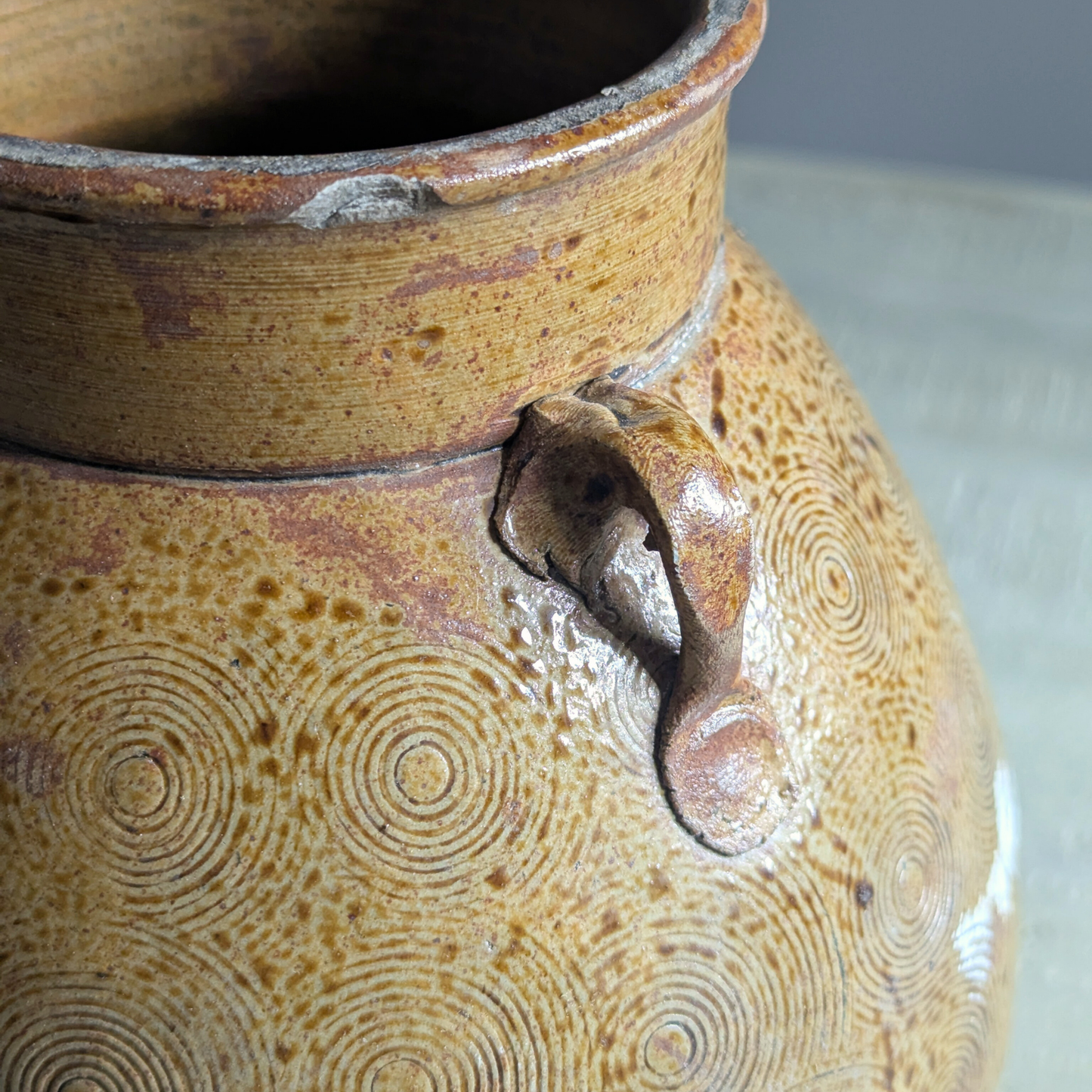 Antique Yellow Yunnan Pot