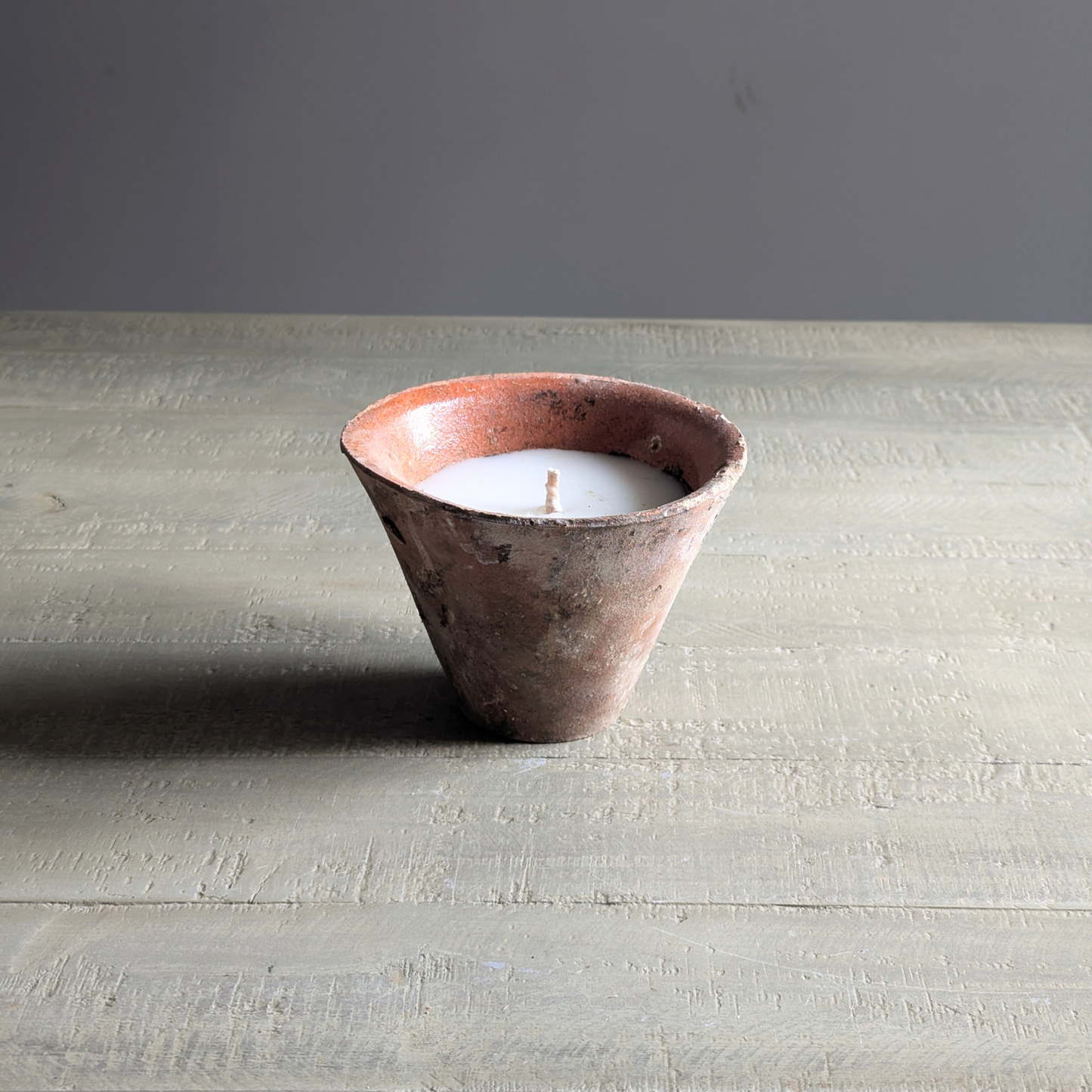 Terracotta Sap Pot Candle