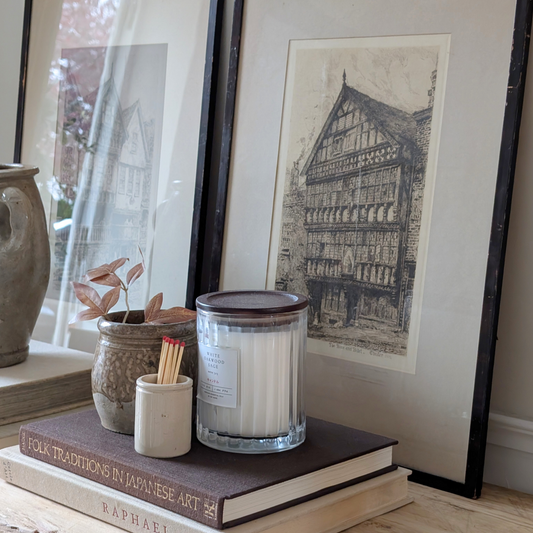 Framed Charcoal Chester Drawing 1