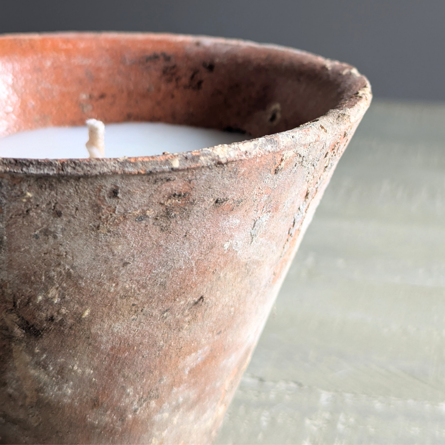 Terracotta Sap Pot Candle