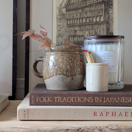 Small Drippy Glazed French Jug