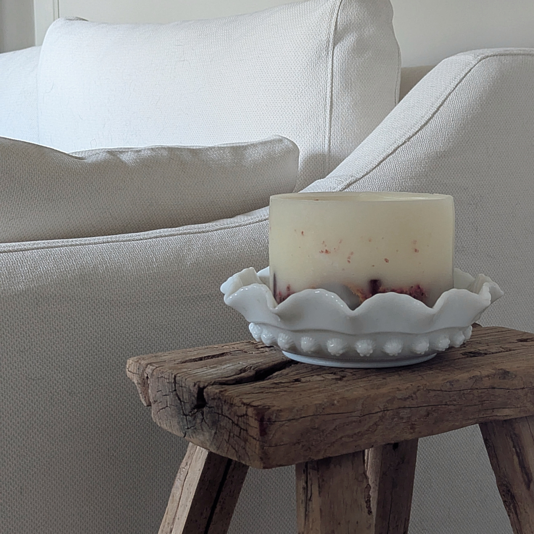 Milk Glass Bowl
