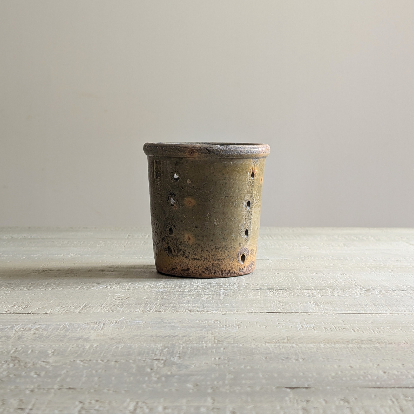 Tall Green Cheese Strainer