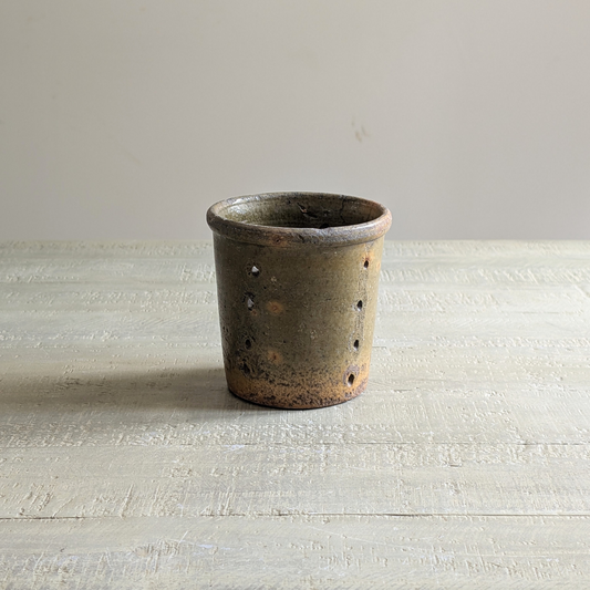 Tall Green Cheese Strainer