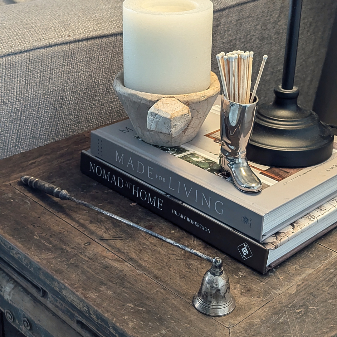 Large Silver Candle Snuffer