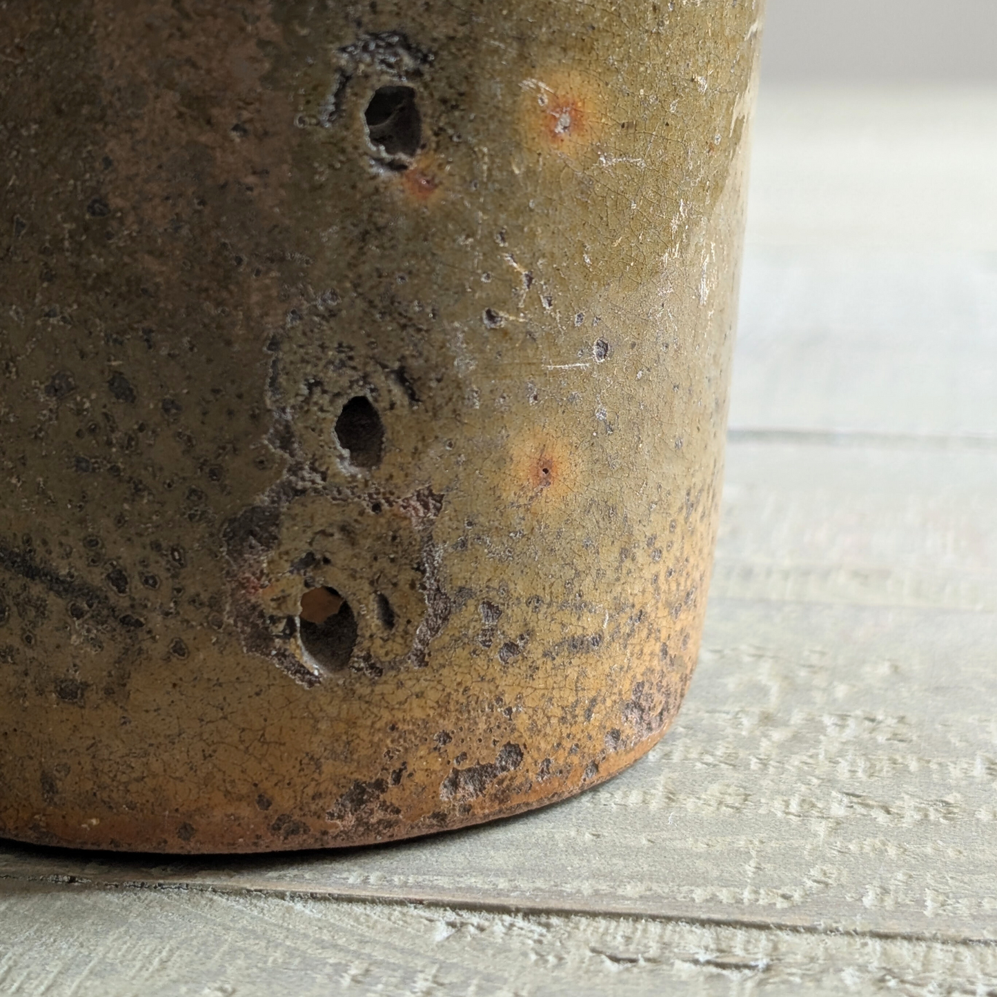 Tall Green Cheese Strainer