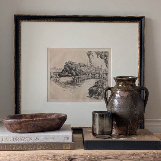 River Seine Framed Artwork