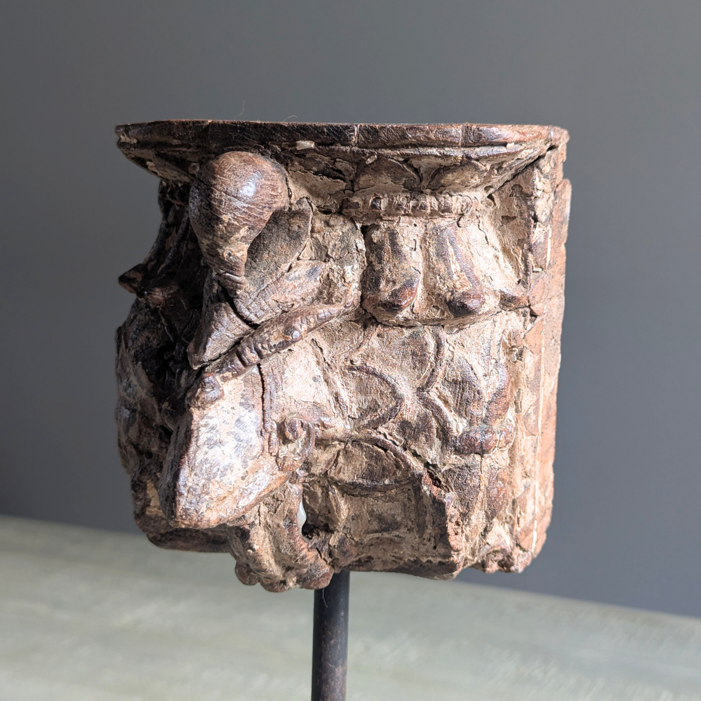 Wood Carving on Stand