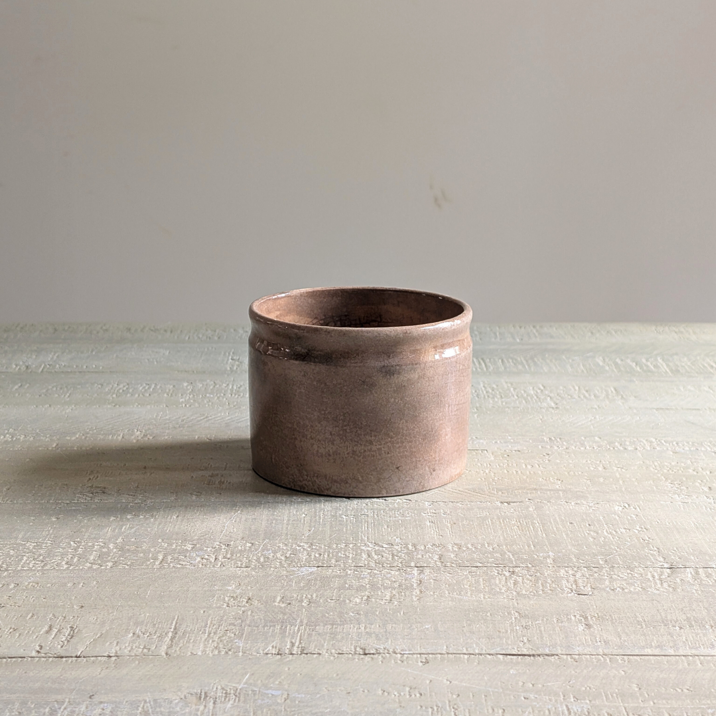 Brown Mottled Pot 2