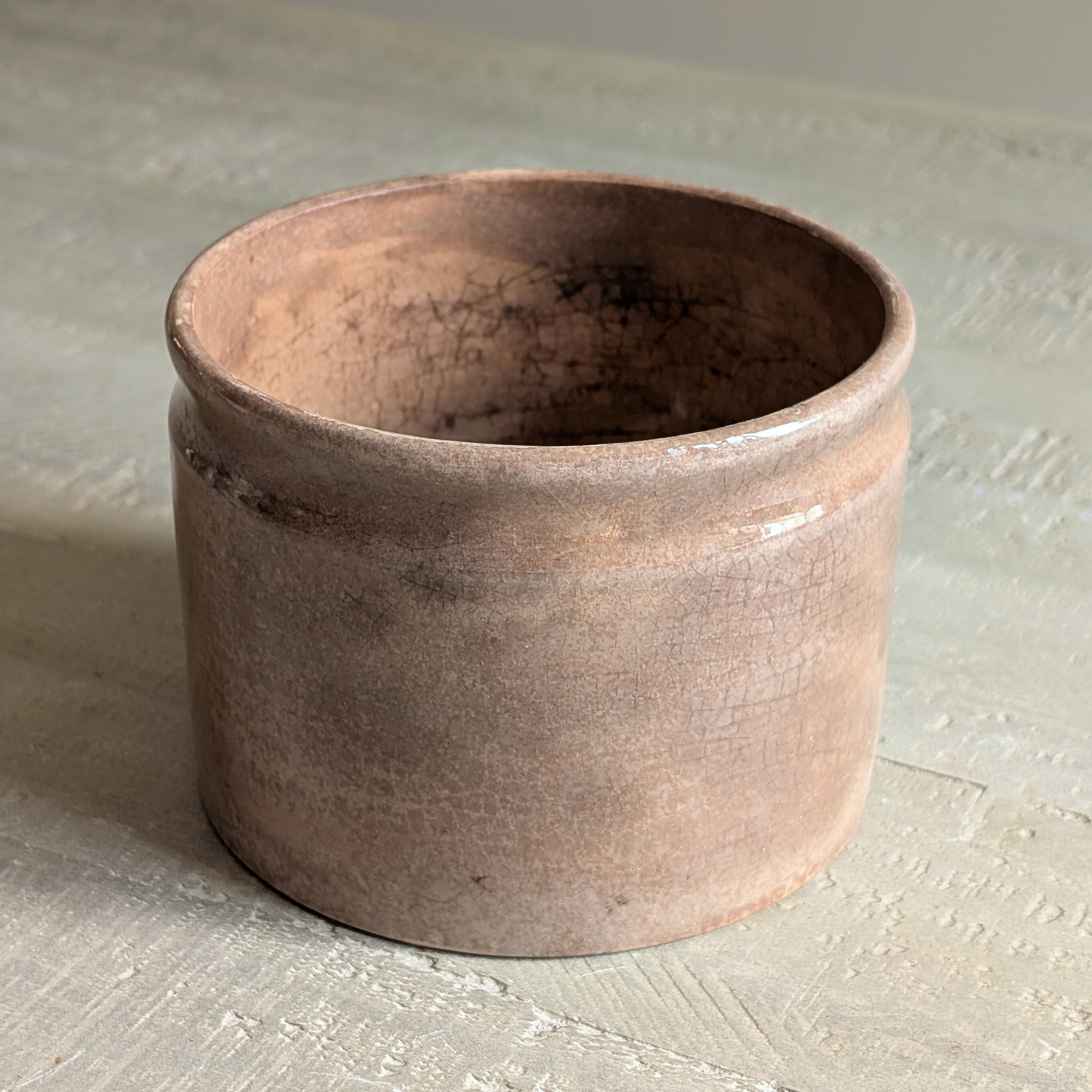 Brown Mottled Pot 2