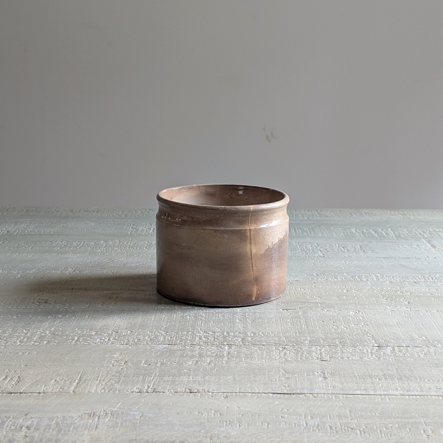 Brown Mottled Pot 3