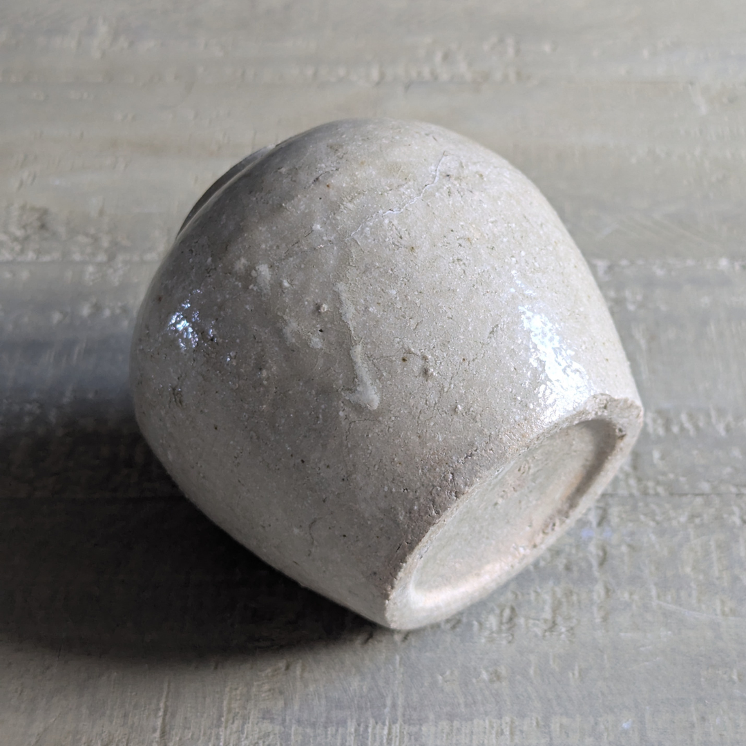 Small Beige Ginger Jar