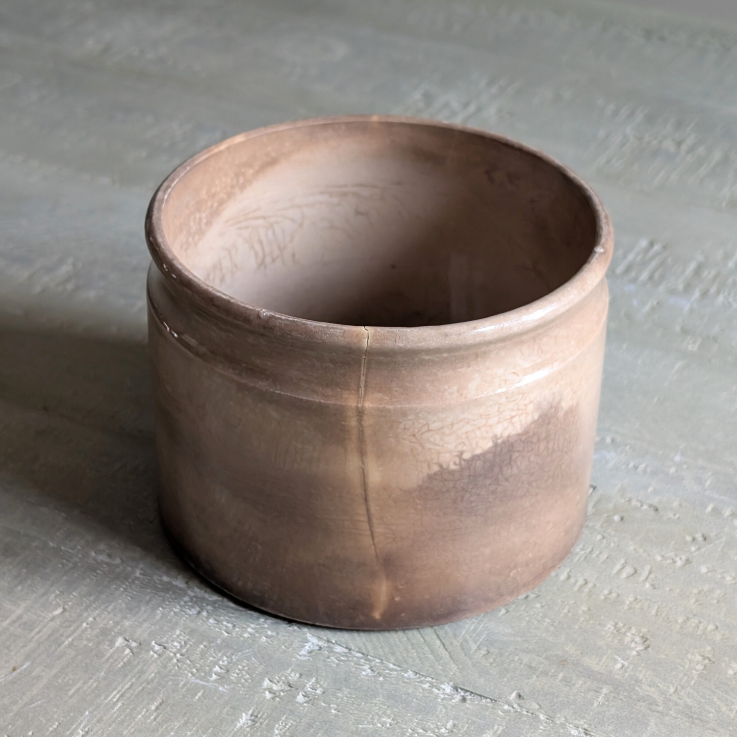Brown Mottled Pot 3