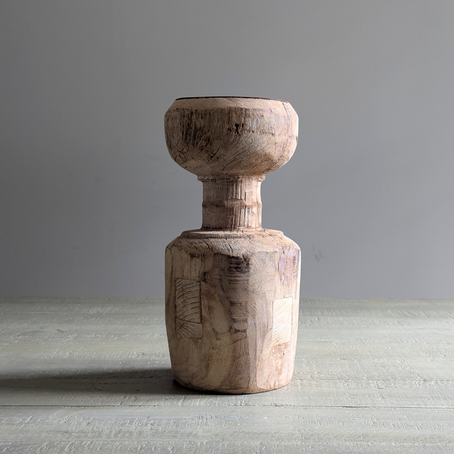 Charpai Bed Leg Candle Bases