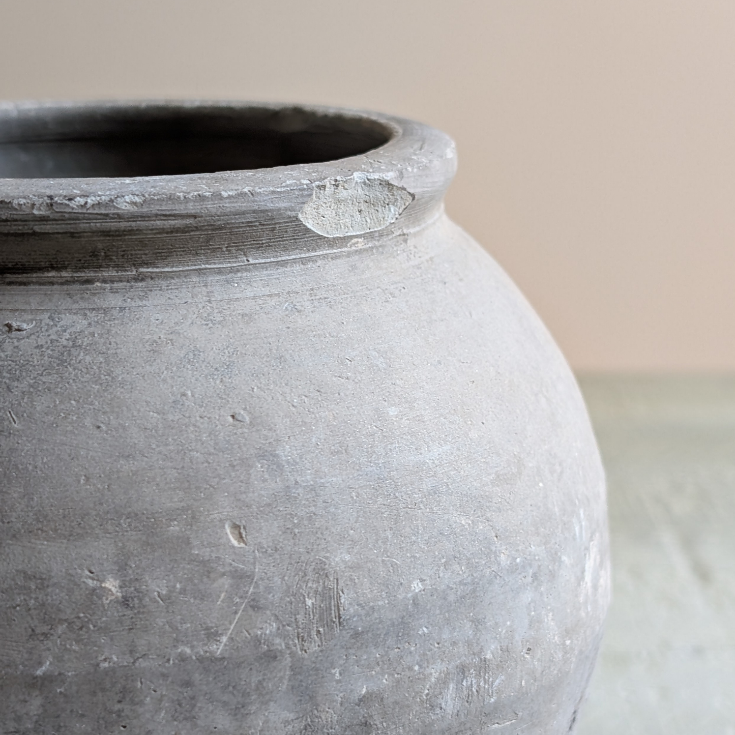Small Grey Pot 3