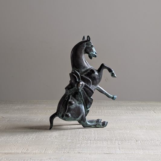 Cast Iron Horse Sculpture