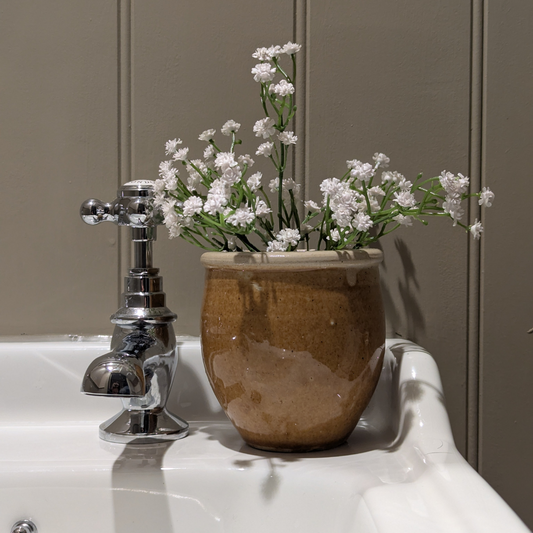 Honey Glaze Small Pot