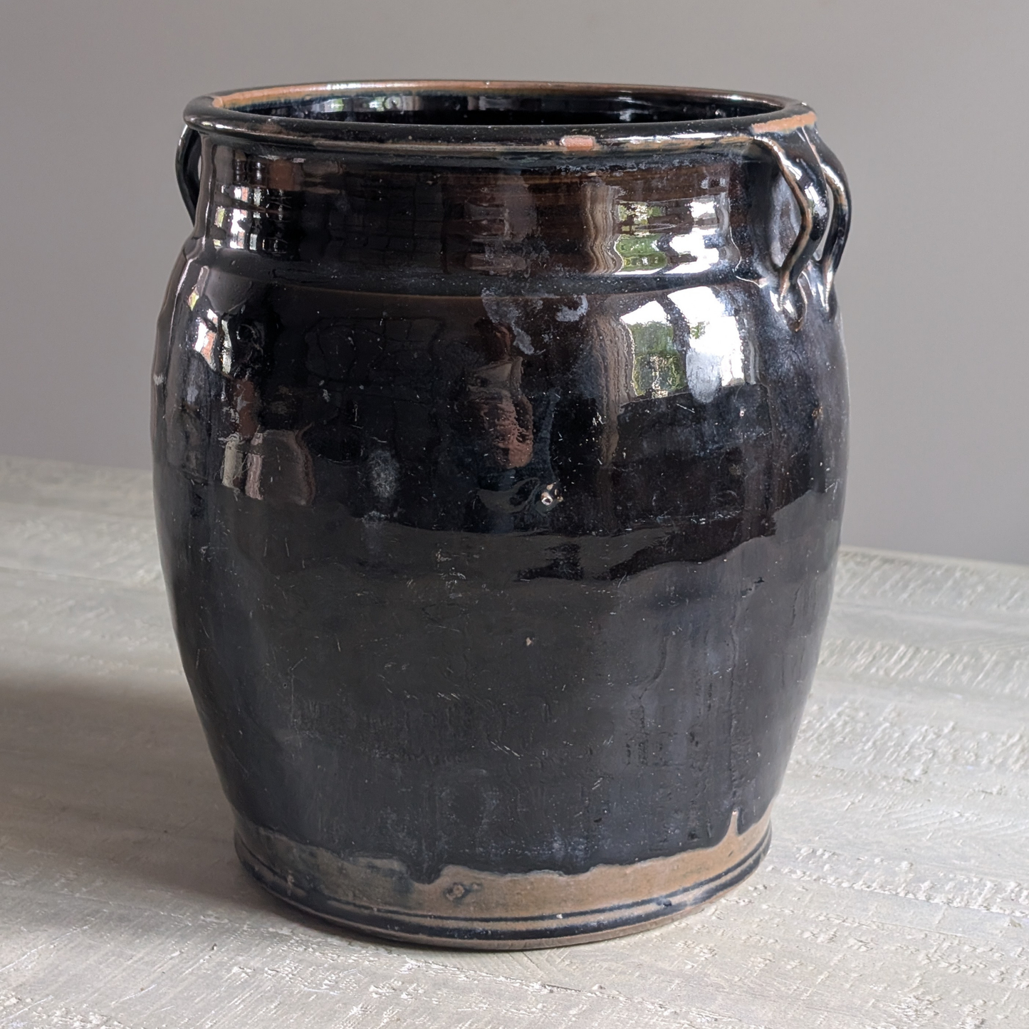 Large Chinese Preserving Jar