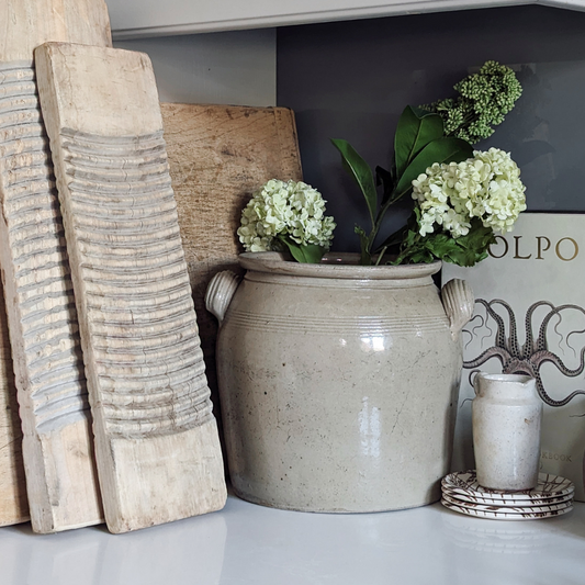 Large French Confit Pot