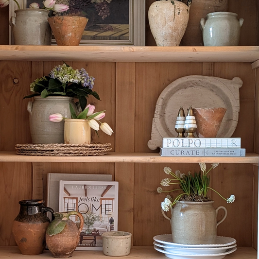 Pale Wooden Chapati Bowl